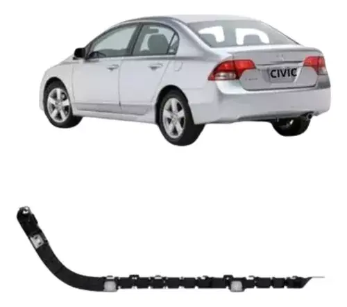 Guía de parachoques trasero Civic 2007 a 2011 derecha/ izquierda (precio unitario)