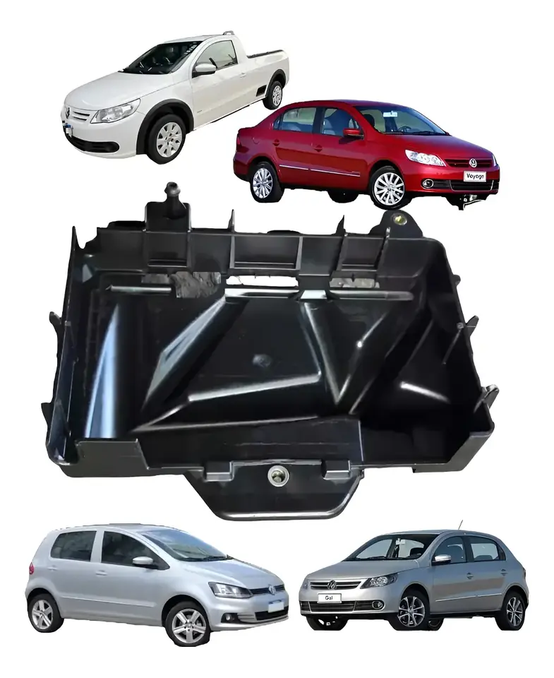 Bandeja de Batería para VW Gol, Fox, Saveiro, Voyage (1.6, G5, G6, G7) usado