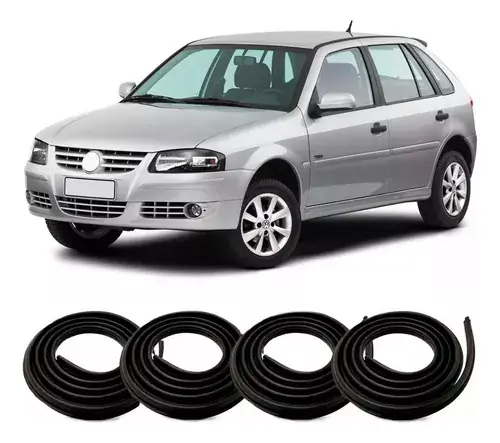 Kit Retenes Gomas 4 Puertas Gol E Parati G2 G3 G4