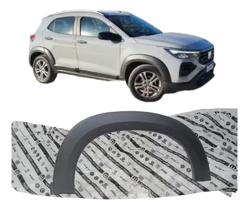 Ajuste espacio entre ruedas guardabarros derecho Fiat Pulse 2022 a 2024