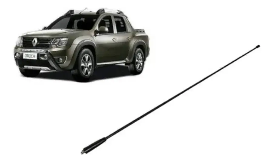 Haste de Antena Delantera 70 cm para Renault, Peugeot y Honda | Original | No Incluye Base