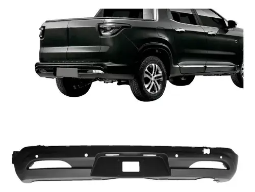 Paragolpes Trasero Fiat Toro 2019 2020 2021 Texturizado
