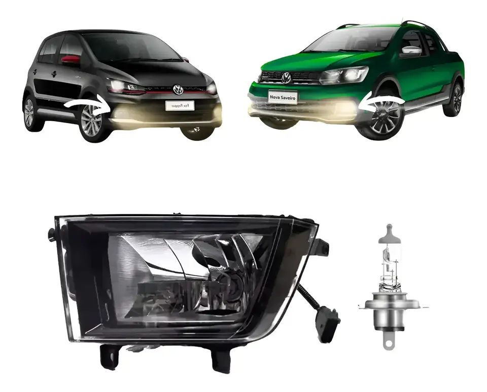 Farol Caminero / Farol de Niebla para Fox Pepper / Cross / Saveiro Cross G7-G8 (2015–2023)