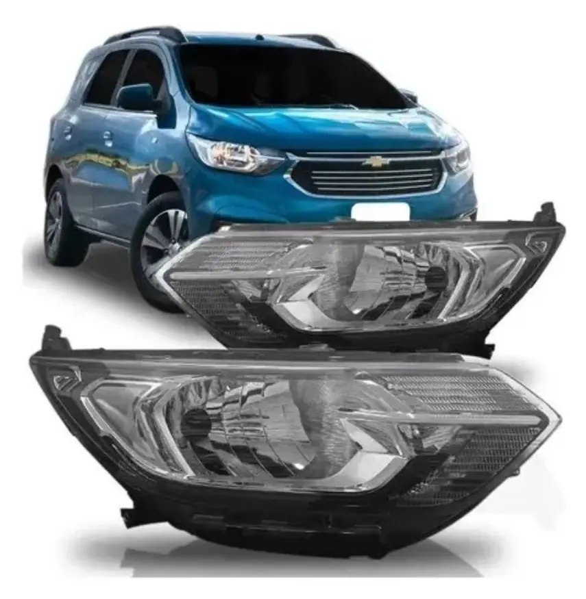 Par Faro Cromado Con LED Compatible Spin 2019 2020 A 2021
