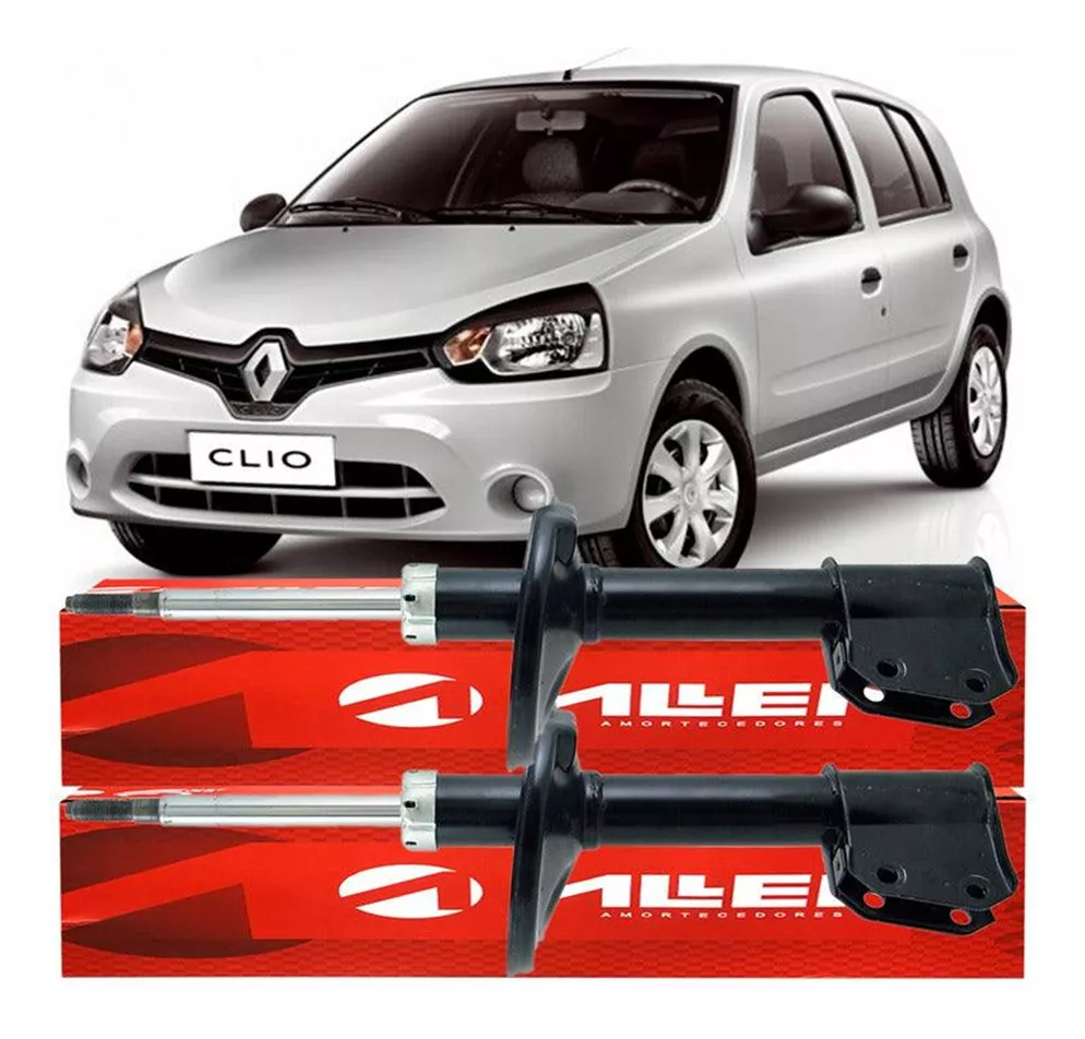 Par Amortiguadores Delanteros Renault Clio 2013 2014 2015