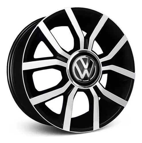 Juego De Volkswagen Up Wheels Llanta 14 Krmai R50 + Boquillas Gratis