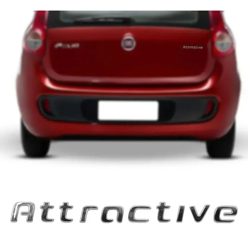Emblema Attractive Cromado Nuevo Uno Attractive 2012/2017