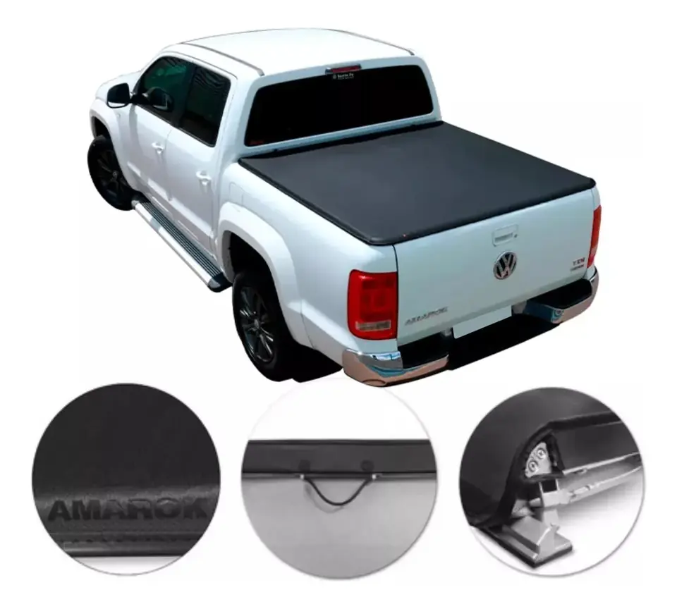 Toldo de lona Maritima Amarok doble cabina 2014 2015 2016 2017 Flash Cover