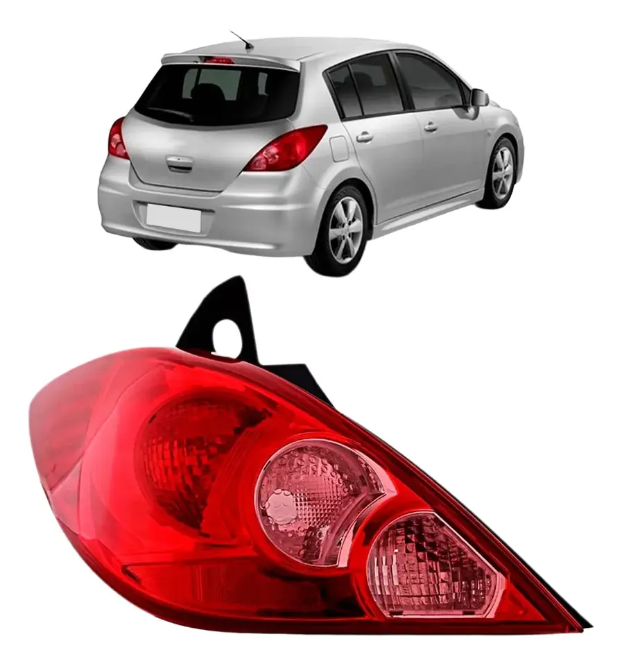 Faro trasero Nissan Tiida 2008 2009 2010 2011 Hatch Estándar Orig. (precio unitario) derecho/izquierdo