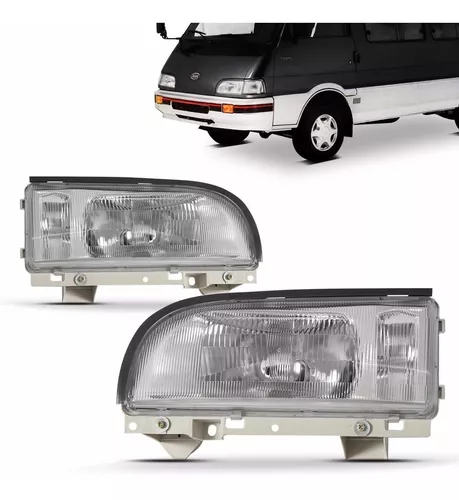 Faro delantero Simple Focus Cromado 1998(unidad)