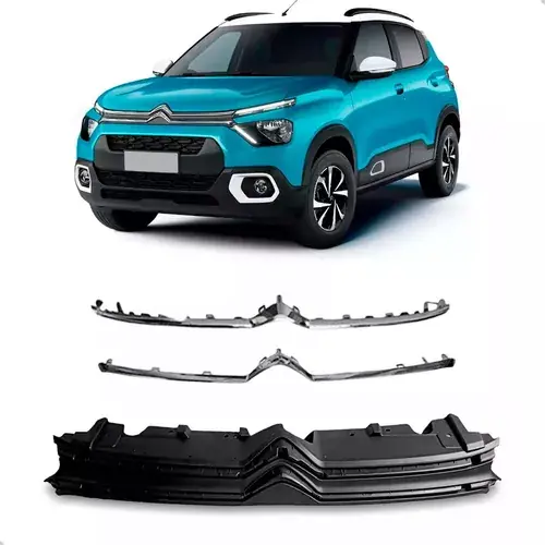 Rejilla Radiador Citroen C3 2021 2022 2023 Cromada