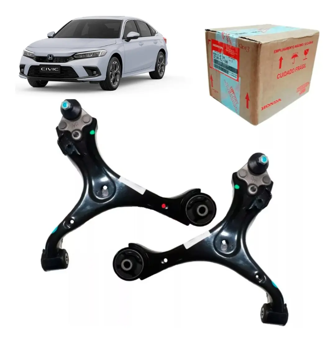 Par de Bandejas de Suspensión para Honda Civic (2011–2016) – 9ª Generación (Completas con Rótula)