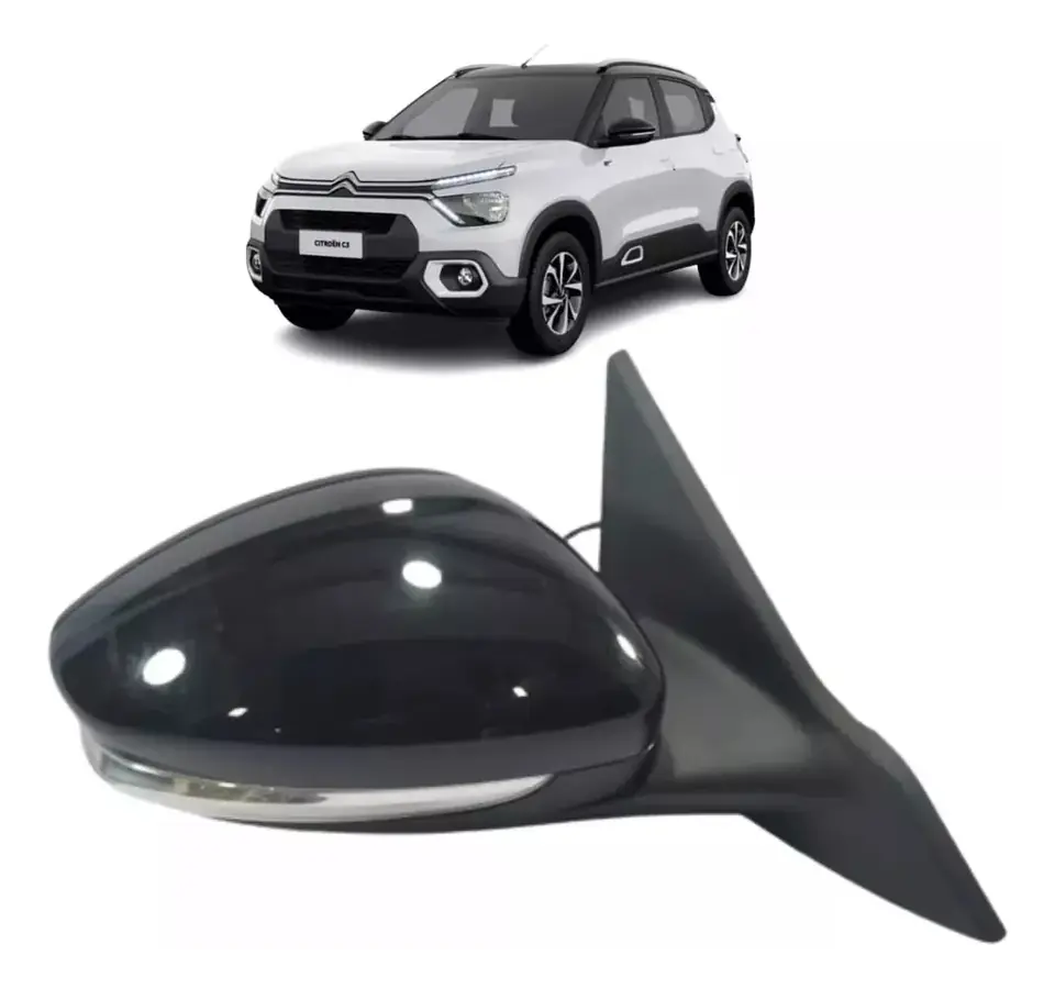 Espejo Retrovisor Citroen C3 2022/2025 Liso Eléctrico - derecho/izquierdo valor unitario
