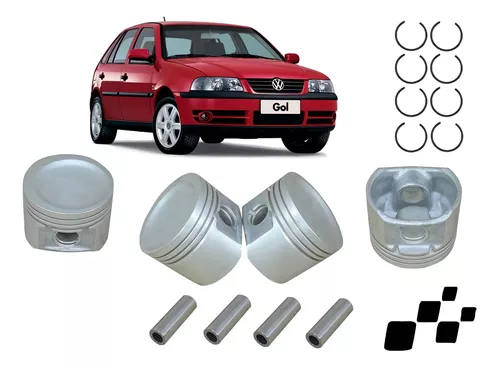 4 Piston Gol Parati 1.0 8v Del 2005 Al 2007 / Std - Flex