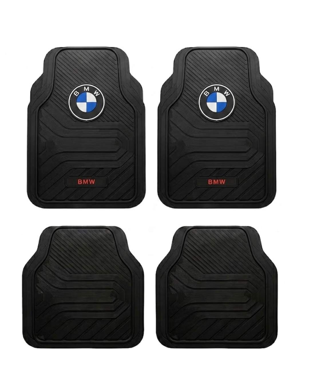 Juego de Alfombras de Goma Universales - BMW (Línea Clásica / Moderna)