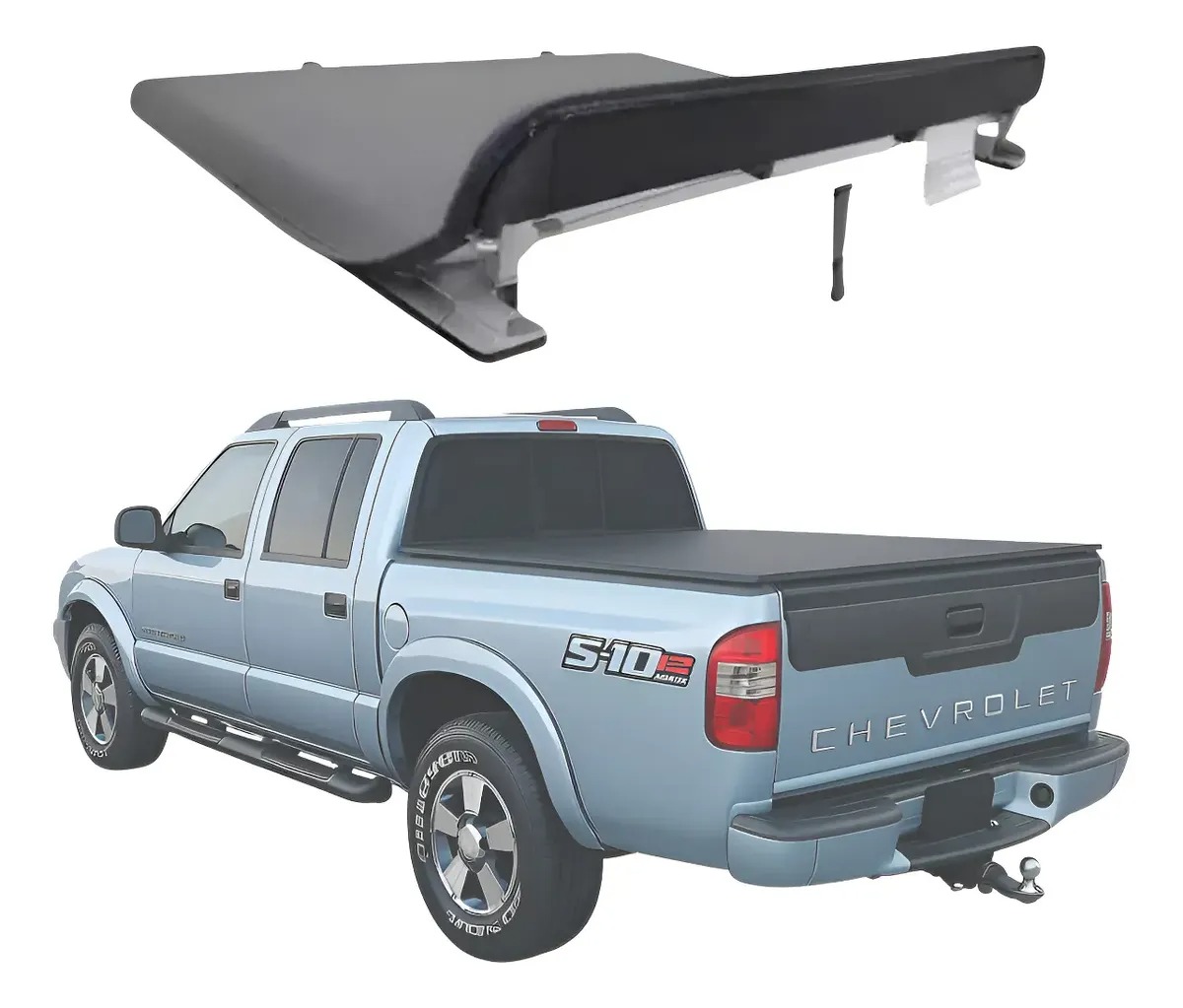 Lona Marítima Chevrolet S10 Cabina Doble 1996 a 2011 – Sistema Trek Top