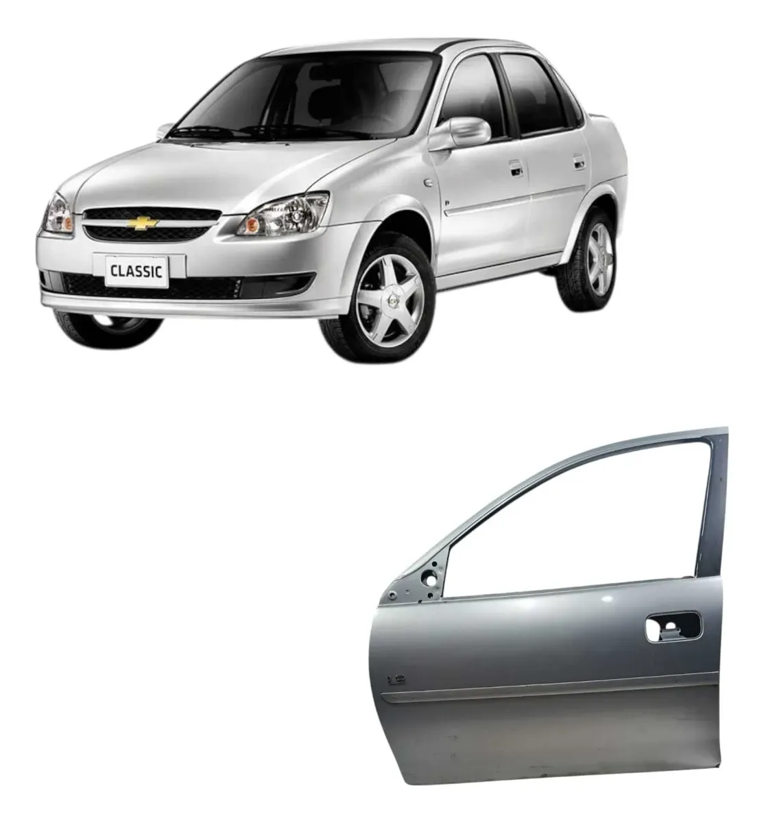 Puerta Delantera Izquierda Chevrolet Corsa Classic 2000/2016 (Usado)