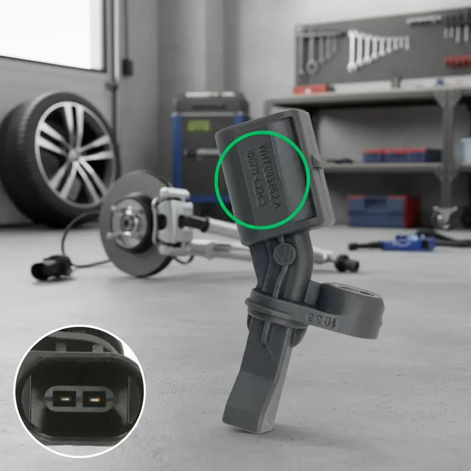 Sensor de freno ABS para T-Cross Nivus trasero derecho 19/ Original