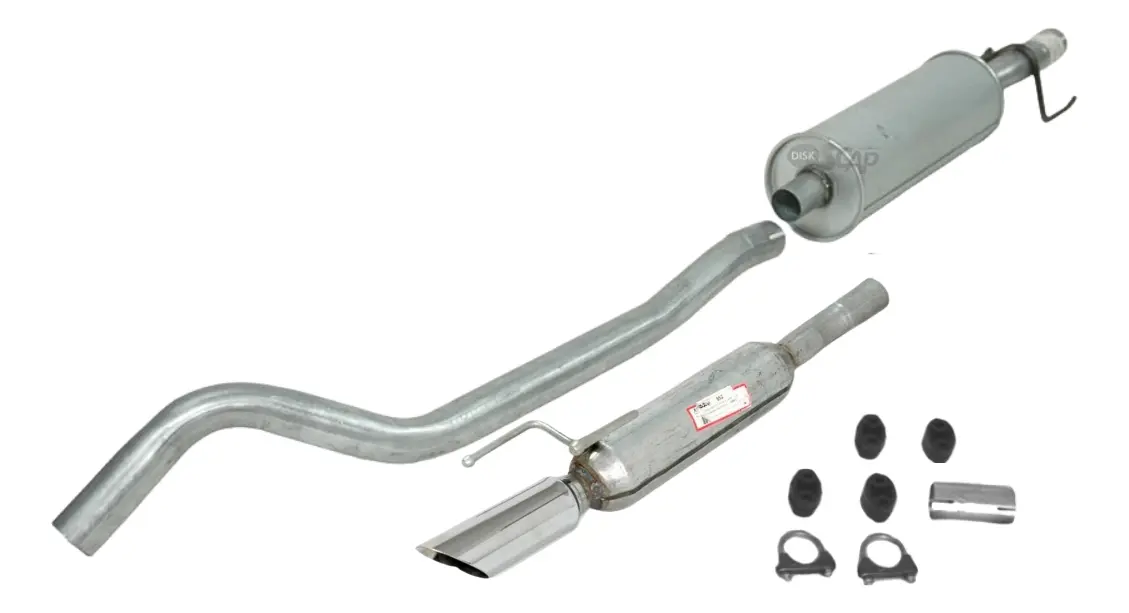 Kit de escape deportivo para Corsa Hatch 1.0 1.4 1.6 - 1994 a 2004