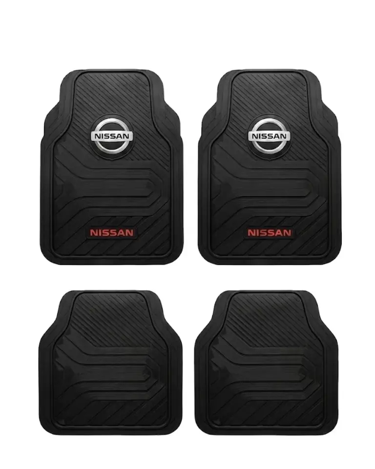 Juego de Alfombras de Goma Universales - Nissan (Línea Clásica / Moderna)