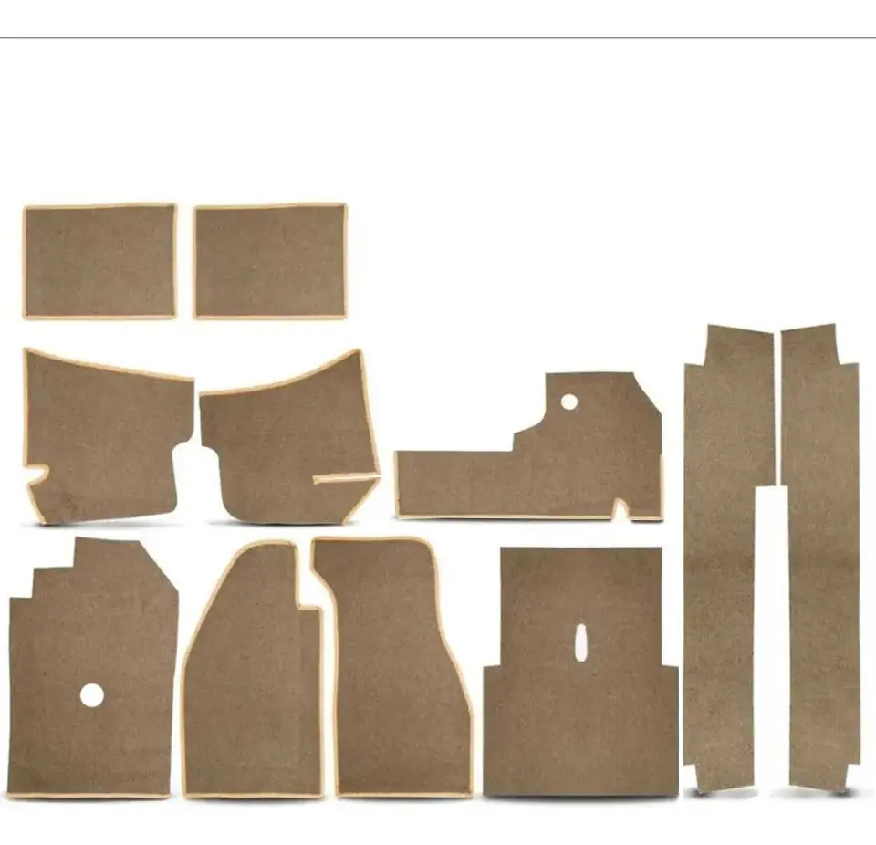 Kit de alfombras para el piso del Beetle (1991–1995) – 11 piezas