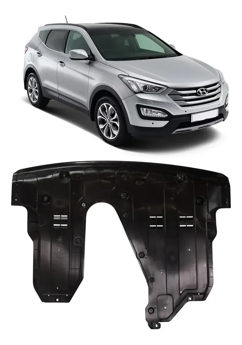 Protector de Cárter Delantero para Hyundai Santa Fe 2013 a 2017