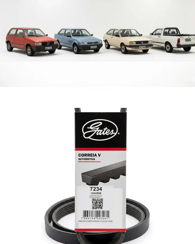 Correa en V Automotriz Gates 7234 (10X0595)