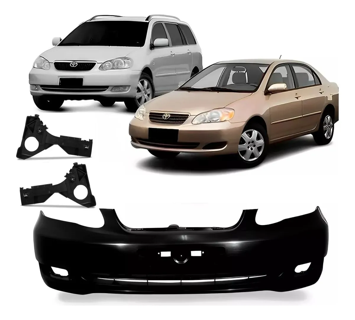 Kit de parachoques delantero Corolla 2005 2006 2007 con guía