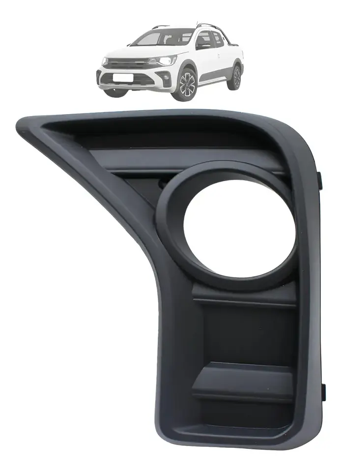 Moldura Farol caminero Saveiro Robust 2023 2024 2025 2026