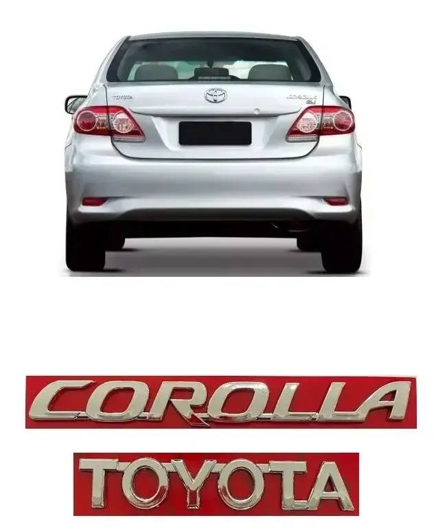 Kit de emblema trasero  Toyota Corolla 2009 10 11 2012 2013
