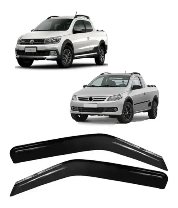 Deflector de lluvia / Protector de lluvia para Saveiro G5 G6 G7 (2008–2018) – 2 puertas