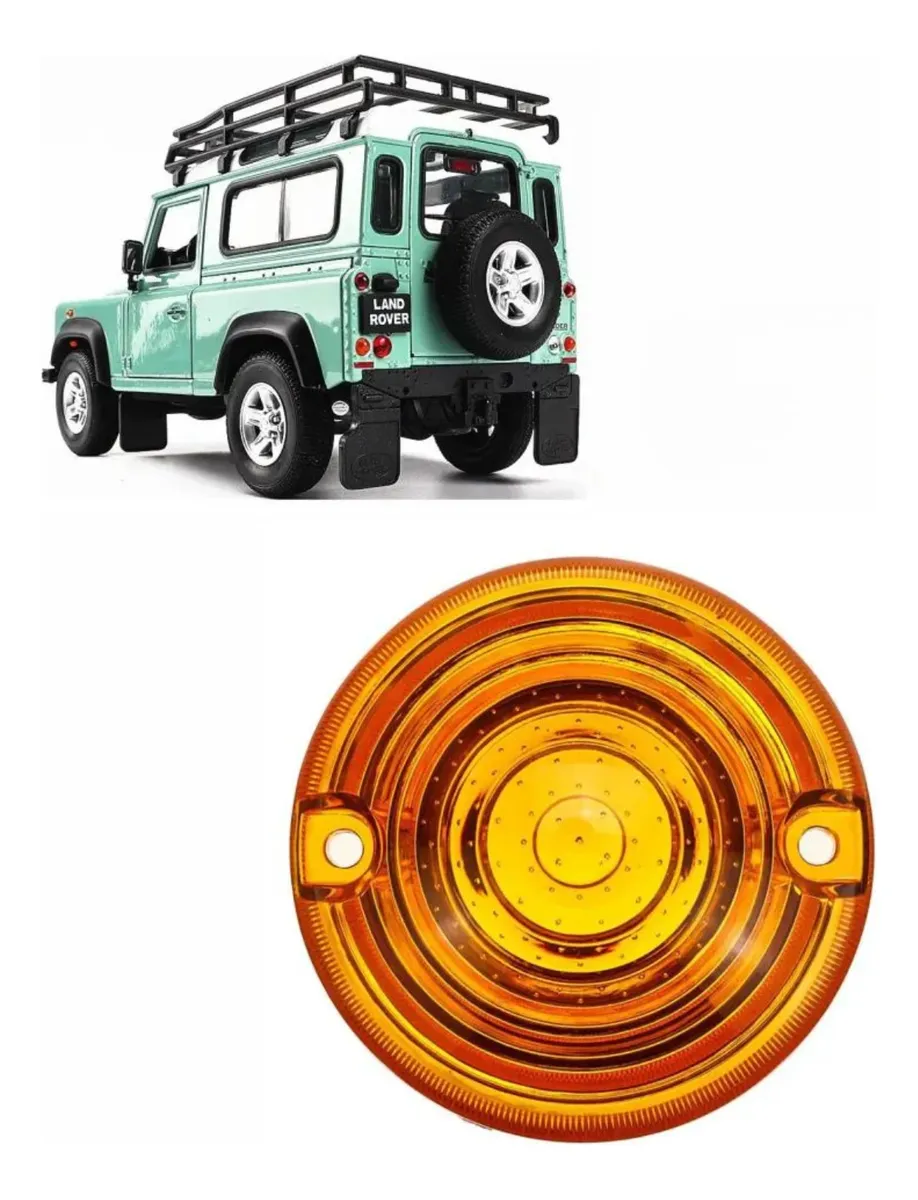 Lente de luz trasera Ambar Defender 110 2.5 300 1994 a 2006