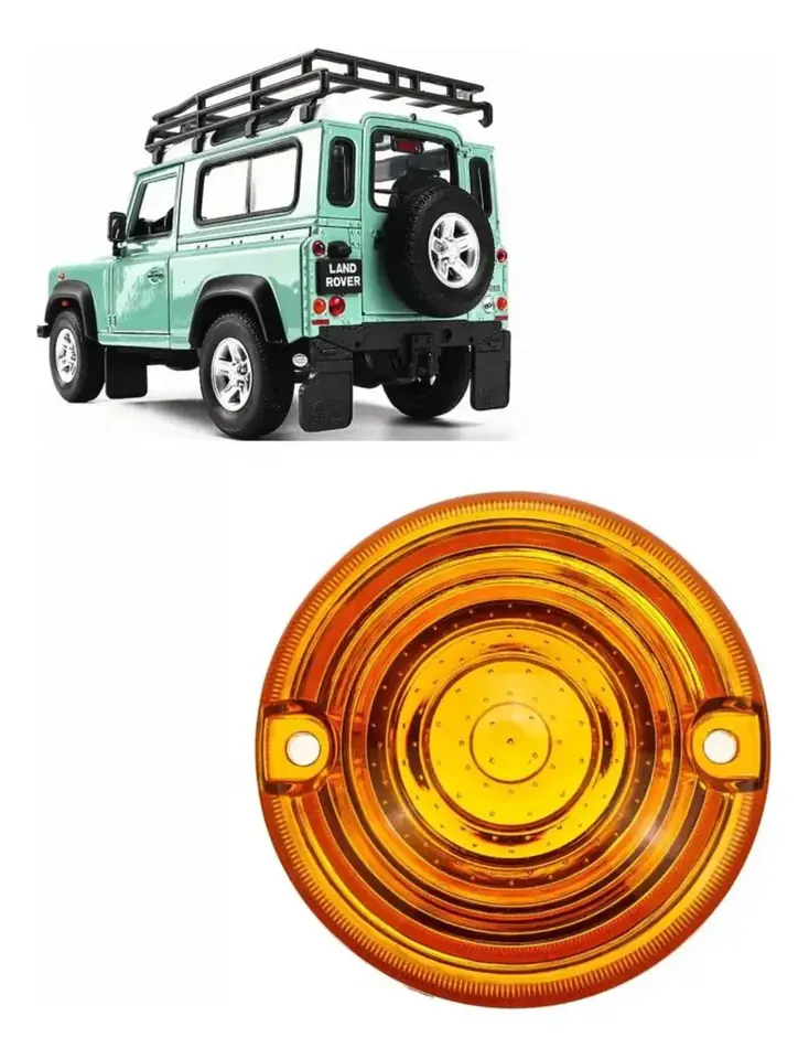 Lente de luz trasera Ambar Defender 110 2.5 300 1994 a 2006