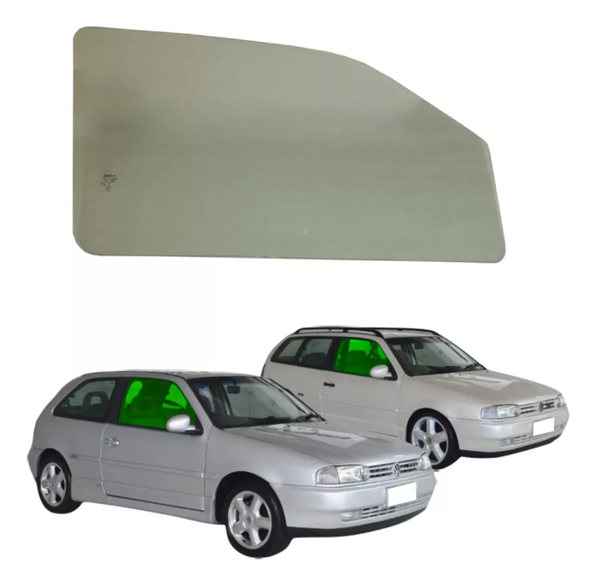 Vidrio de puerta Gol Parati 2pt G2 G3 G4 1996 Al 2010 Delantera(valor unitario)