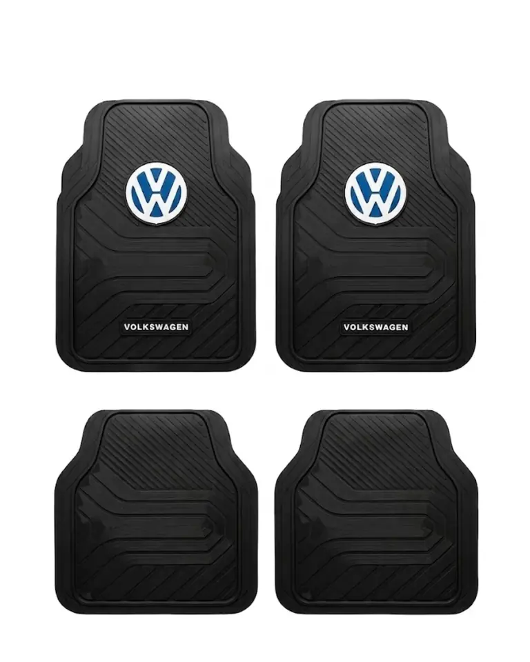 Juego de Alfombras de Goma Universales - Volkswagen (Línea Clásica / Moderna)