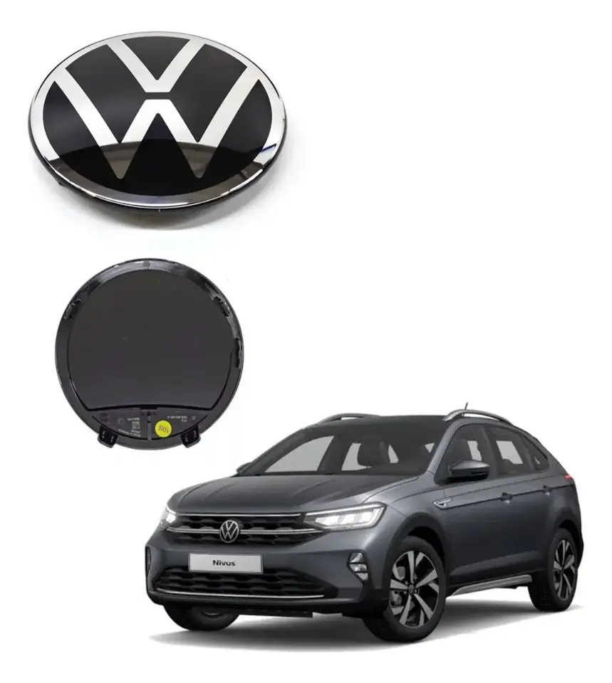 Emblema de parrilla delantera VW Nivus 2021 2022 2024 2025 Acc