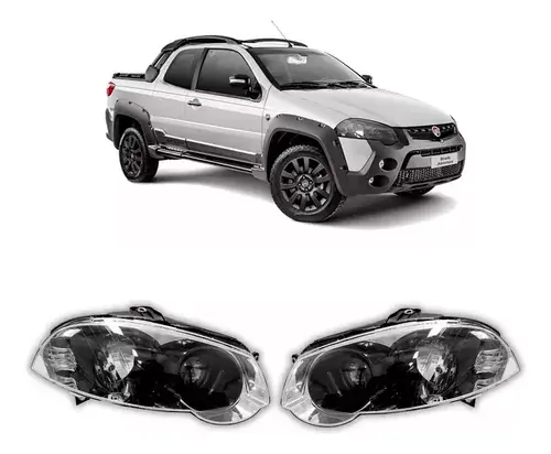 Par Farol Fiat Adventure Strada  2010/2015 arteb