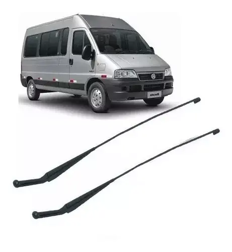 Par de brazo limpiaparabrisas delantero Fiat Ducato 96/12