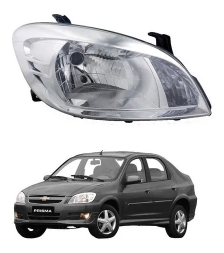 Faro delantero derecho del lado del pasajero Celta Prisma 2007 a 2011