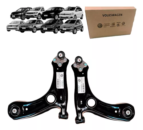Par de Bandejas Gol saveiro G5 G6 G7 Originales Volkswagen Completas