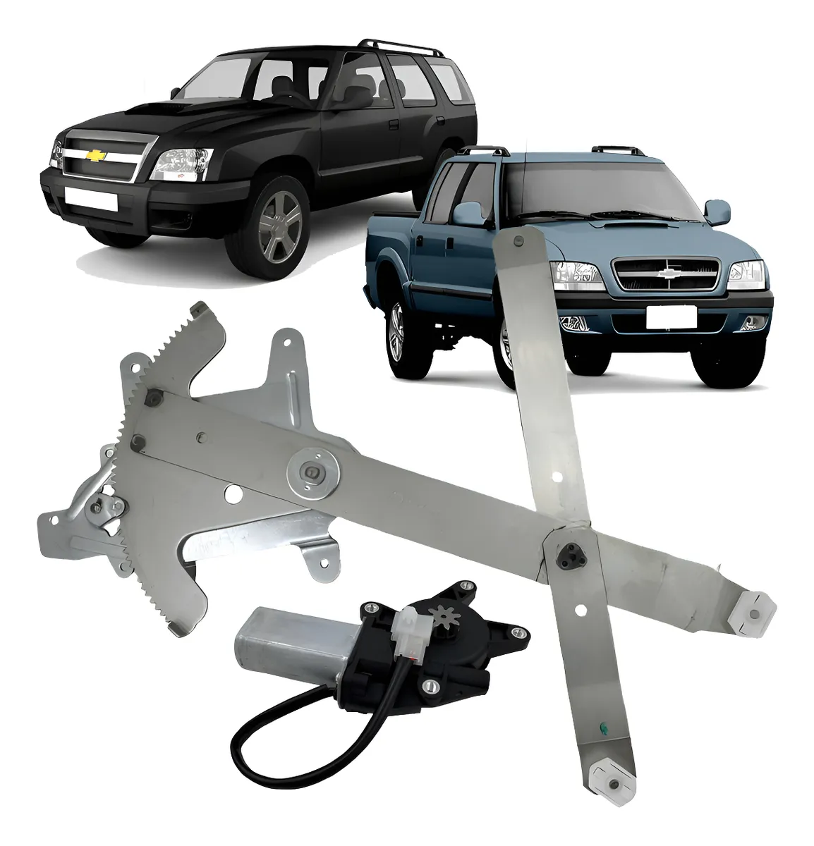 Máquina Vidrio Eléctrico Delantera S10 Blazer 95 A 2011 Con Motor