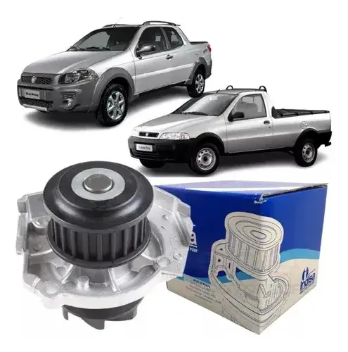 Bomba de Agua Indisa Fiat Strada 1.4 8v Fire 2008 2009 2010