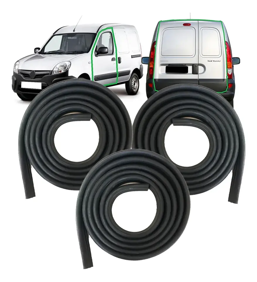Kit de juntas de goma para puertas y maletero para Kangoo 2012 2013 2014 2015