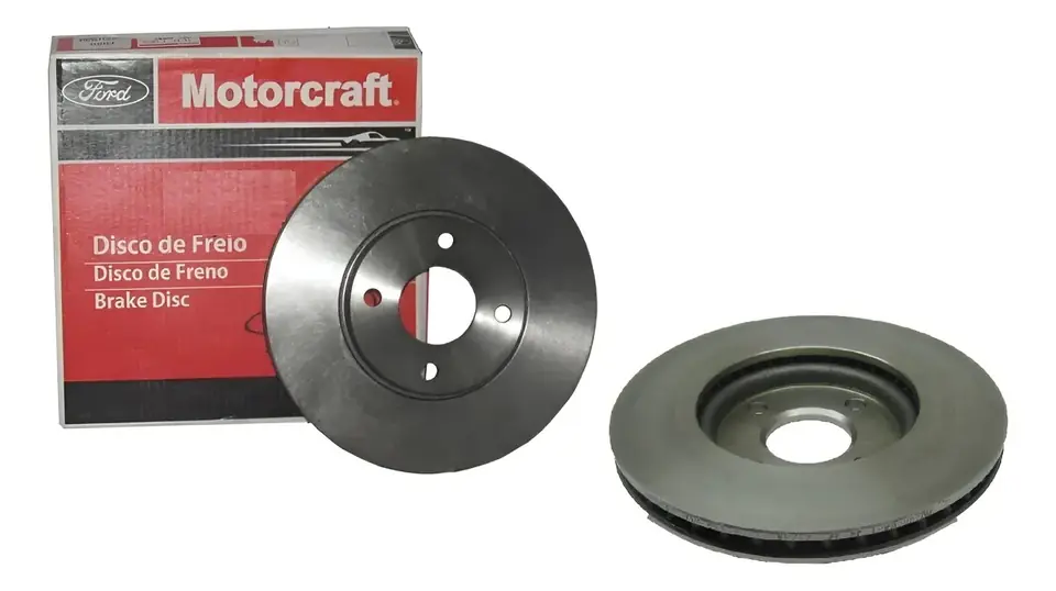 Par de discos de freno delanteros para Ford Ecosport 2013 a 2015