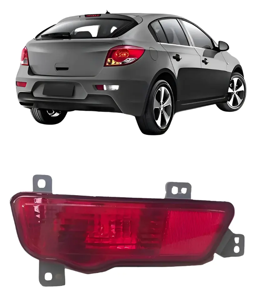 Cruze Reflector 2011 A 2016 Hatch Rojo Cristal Precio unitario