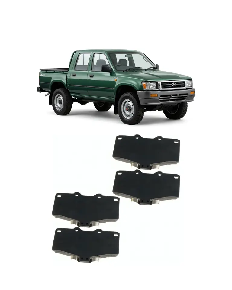 Juego de Pastillas de Freno — AP Racing / Plasbestos (Línea Toyota Hilux)