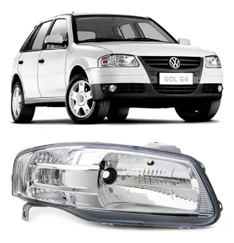 Faro delantero derecho Gol G4 2006/2008 Cromado