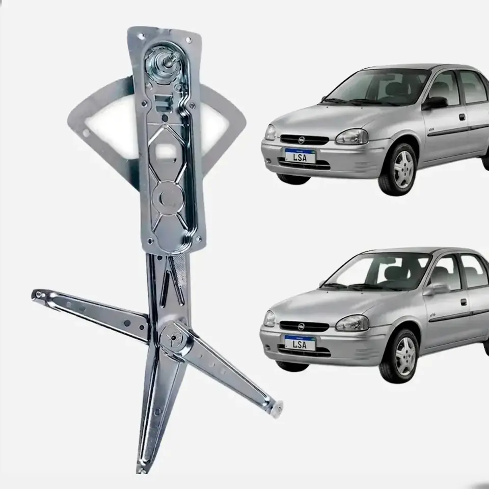 Máquina Levanta Vidrio Manual Delantera Izquierda Chevrolet Classic y Corsa 4 Puertas