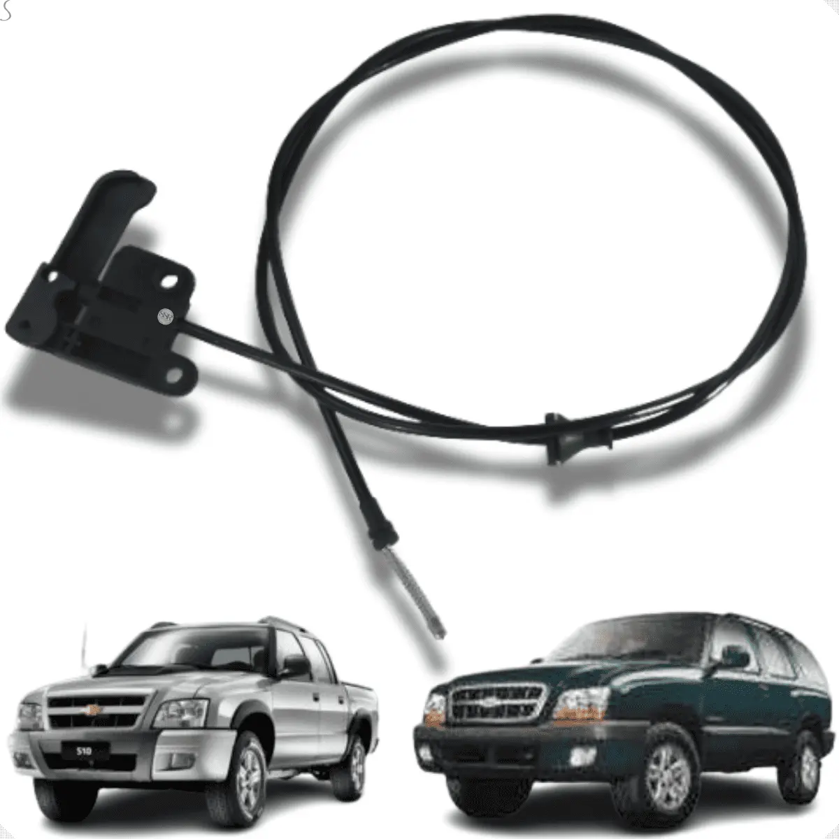 Cable de apertura del capó + maneta interior para GM S10 (1995–2011)