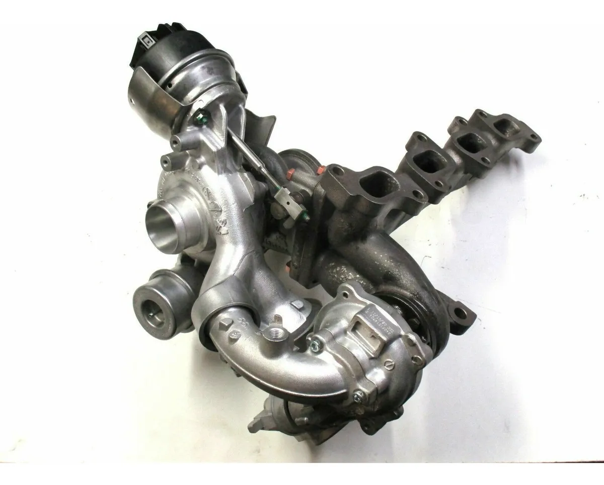 Turbo compresor/Colector para motor Amarok 2.0 biturbo de 180 hp (posterior a 2010)